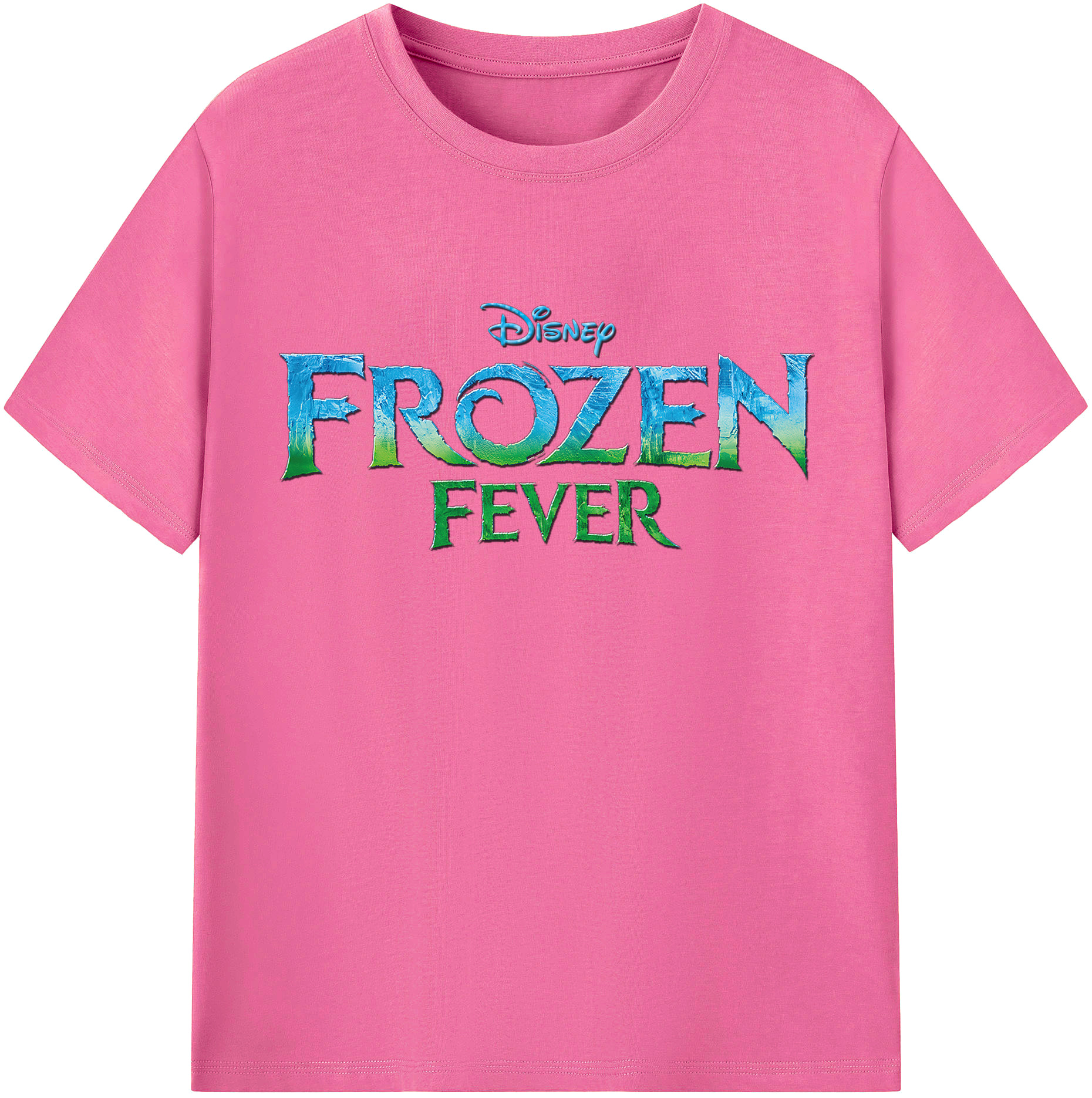 （画像用） アナと雪の女王 アンナ エルサ Frozen Anna Elsa レディースカジュアルプリントTシャツ（綿100％）